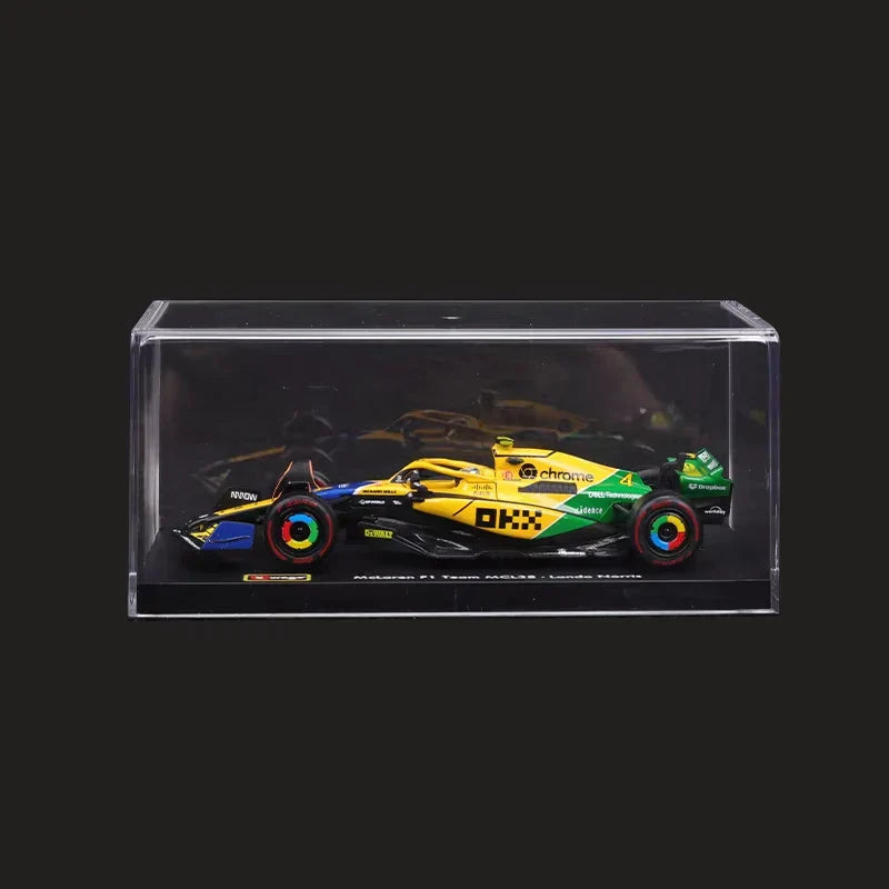Miniatura 1:43 Mclaren MCL38 Senna Tribute (2024) - 13cm