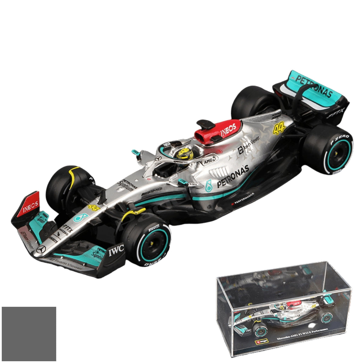 Mercedes W13 Lewis Hamilton | Lançamento 2022 Premium com Piloto